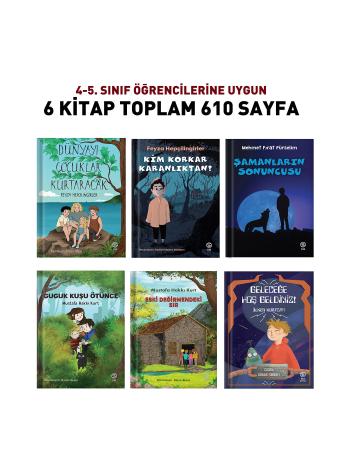 4-5. Sınıf İçin Okuma Kitapları 6 Kitap 610 Sayfa